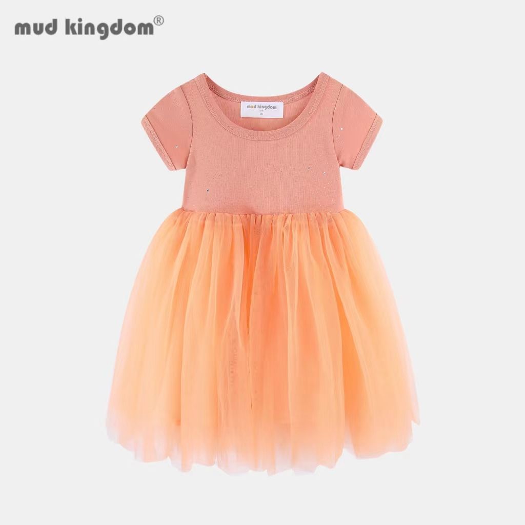 2025 Summer Girls' Sequin Party Dress (Ages 2-11) – Sparkly Short-Sleeve + Tulle Skirt | 4 Colors