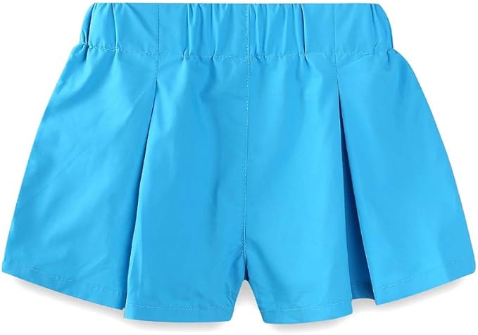 Mud Kingdom Little Girls Shorts Sets Floral Pattern Summer Sleeveless 2 Piece Outfits