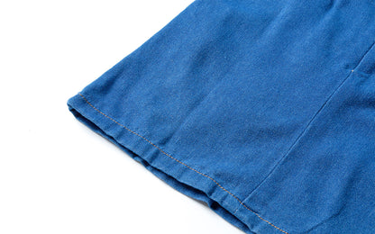 Adorable 2 - 7Y Blue Denim Sleeveless Dress | Puppy Embroidery | Round Neck | Invisible Zipper